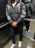 Shadow Puffer Jacket - Black/Grey