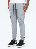 Tactical Track Pants - Light Grey