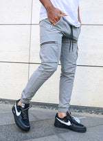 Tactical Track Pants - Light Grey