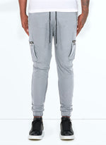 Tactical Track Pants - Light Grey
