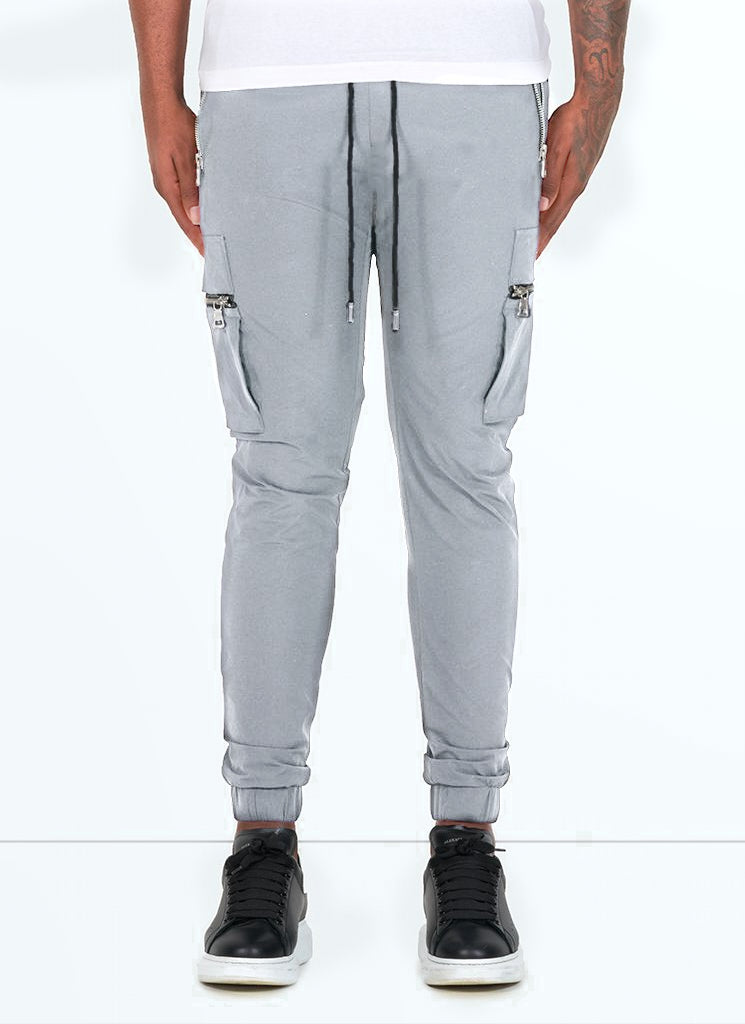 Tactical Track Pants - Light Grey