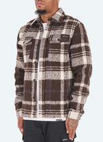 Mohair Overshirt - Brown