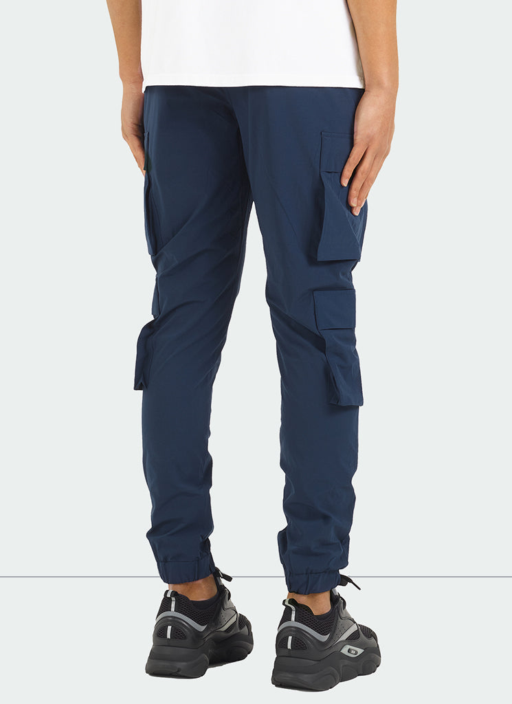 Double Pocket Track Pants - Navy