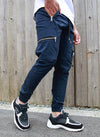 Tactical Track Pants - Navy