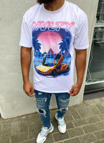 Neon Dreams T-Shirt - White
