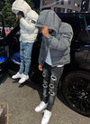 Paint Puffer Jacket - Off White