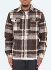 Mohair Overshirt - Brown
