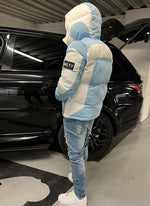 Shadow Puffer Jacket - Baby Blue