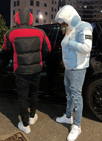 Shadow Puffer Jacket - Baby Blue