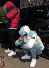 Shadow Puffer Jacket - Baby Blue