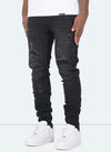 Stitchwork Jeans - Black