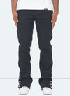 Vintage Flare Snapper Jeans - Black