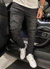 Stitchwork Jeans - Black