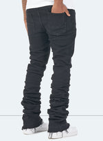 Vintage Stacked Jeans - Black