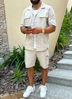 Vintage Cargo Shorts - Stone