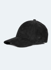 Suede Cap - Black