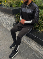 Team Track Top - Black/Charcoal Grey