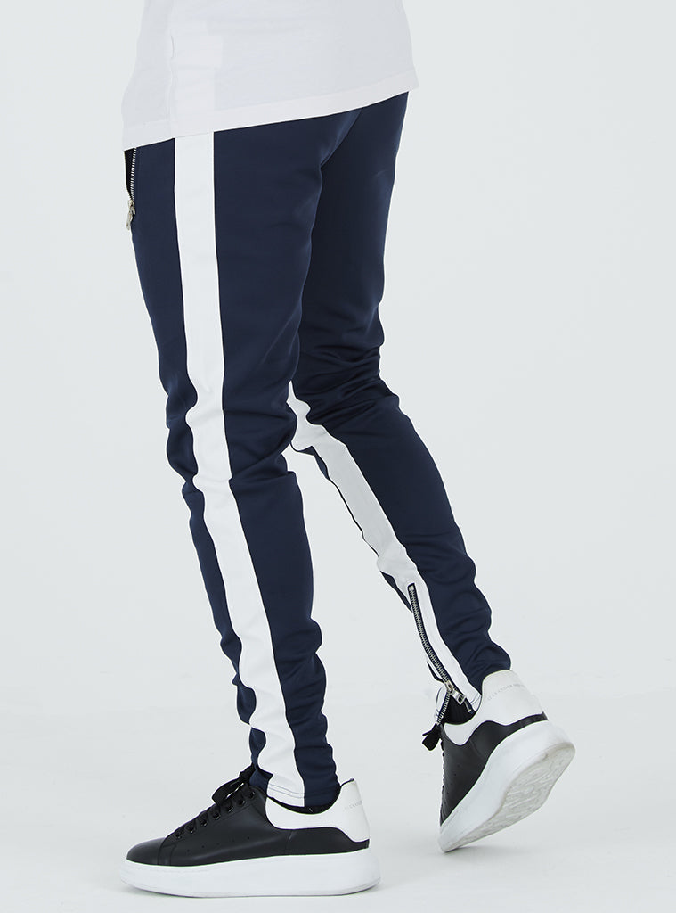 Dark blue hot sale track pants