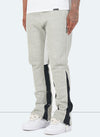 Vintage Flare Paint Joggers - Grey