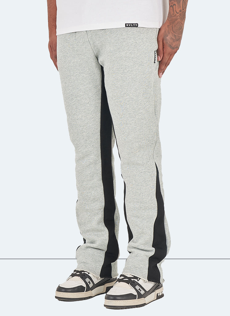 Mens flared tracksuit bottoms hot sale